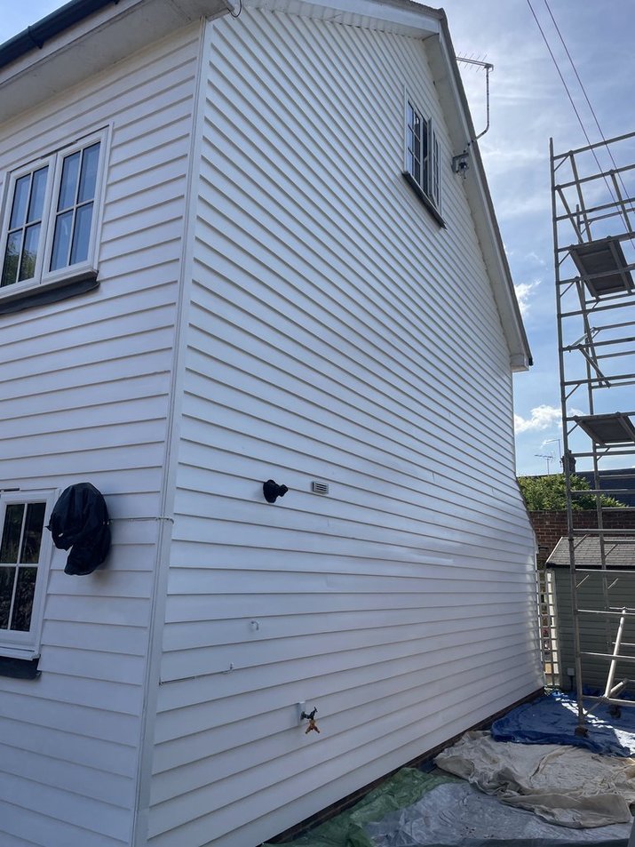 Heritage cottage weatherboards